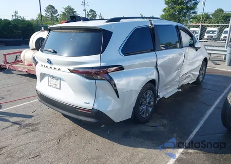 2025 Toyota Sienna Xle из США, поврежденный, VIN 5TDJRKEC9SS246876